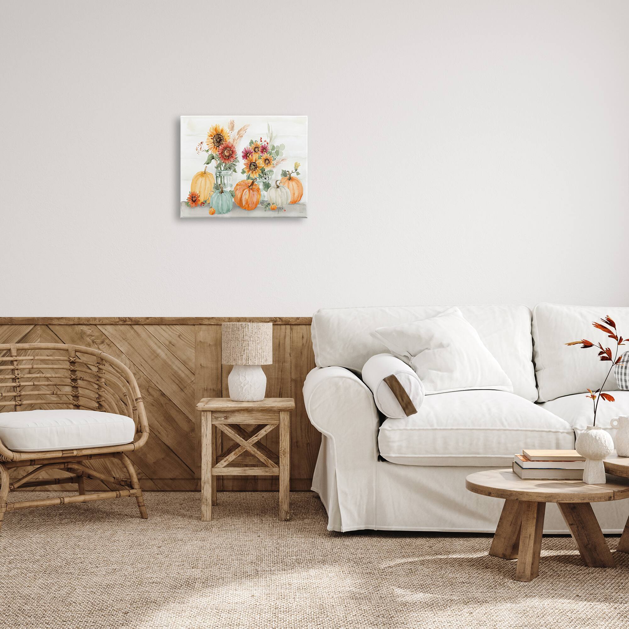 Stupell Industries Autumn Ramble Country Bouquets Canvas Wall Art